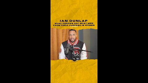 #iandunlap What throws off most men from their purpose is women. Do you agree? 🎥 @roommateshtx