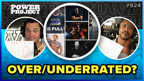 OVERRATED: Controversial Ideas & Fitness Influencers Pt. 1 || MBPP Ep. 924