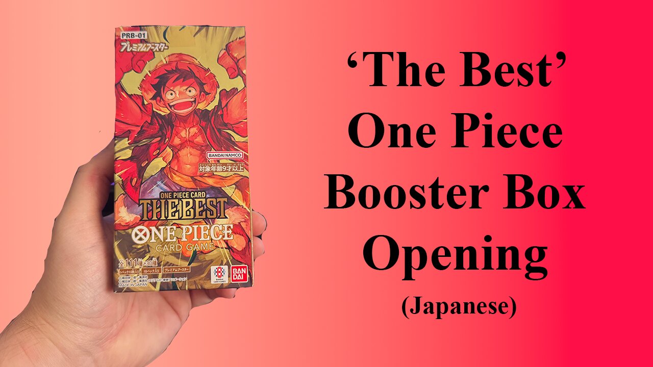 Premium 'The Best' Japanese Booster Box - Round 2