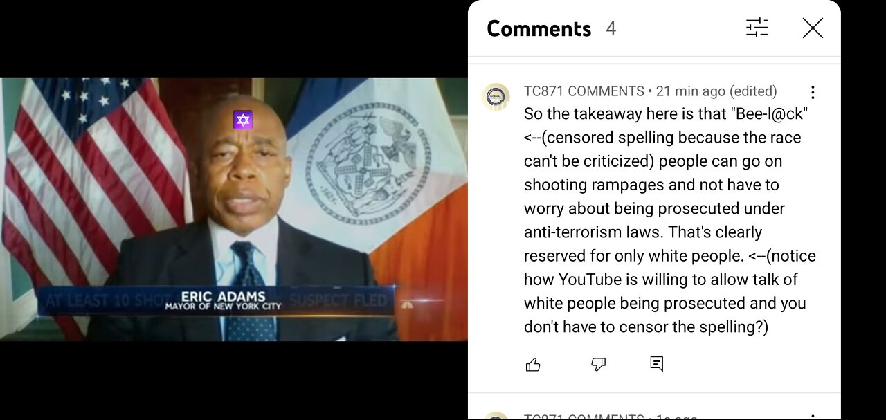 LATERAL CENSOR-LOG EPS 9: BROOKLYN SHOOTER'S RACE SHIELDS HIM FROM TERROR PROSECUTION??