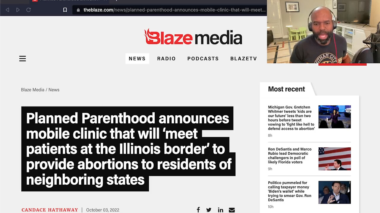 PLANNED PARENTHOOD’S MOBILE ABORTION CLINIC ON THE ILLINOIS BORDER