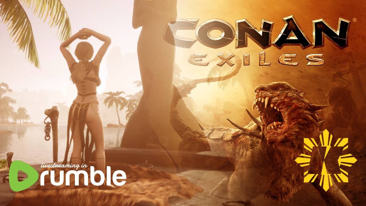 🔴 LIVE » CONAN EXILES » EXPANDING THE PYRAMID >_< [4/13/23]