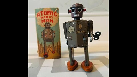 Atomic Robot Man is the worlds 2nd Toy Robot with special celebrity appearance!