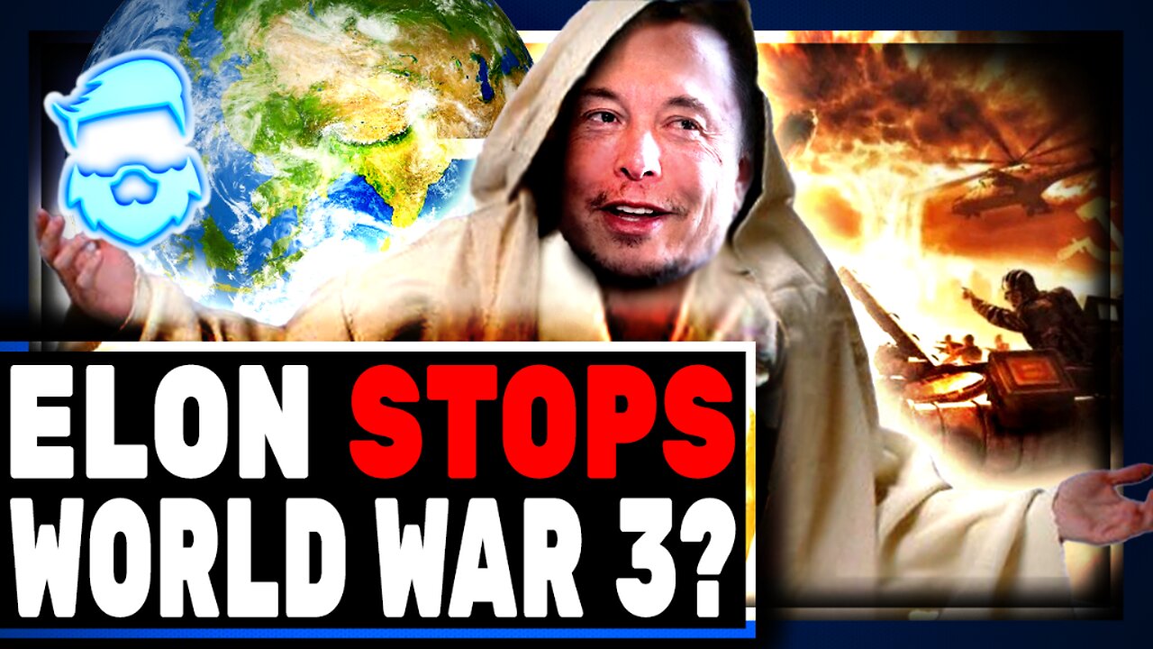 Elon Musk Just Prevented WW3 Between Russia & Ukraine?