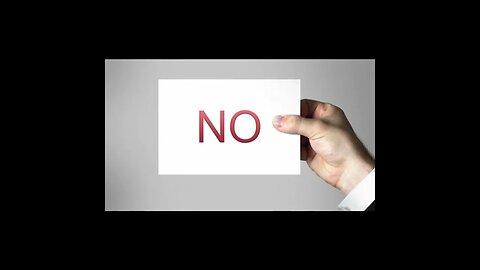 Normalising Saying NO Without Any Explanation? NOT A GOOD IDEA! (DON'T DO IT!)