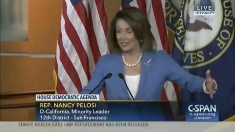 Pelosi rumbling about smearing others as a tactic