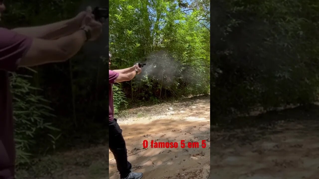 Revólver em 2 polegadas é ruim ou você quem treina pouco? Quantos acertos você ouviu aqui? #tiro #38