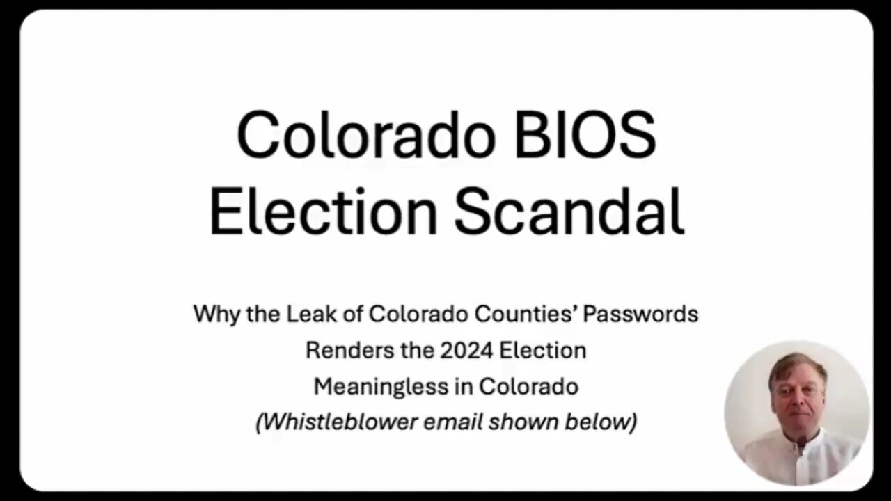 2024 Election Meaningless In Colorado