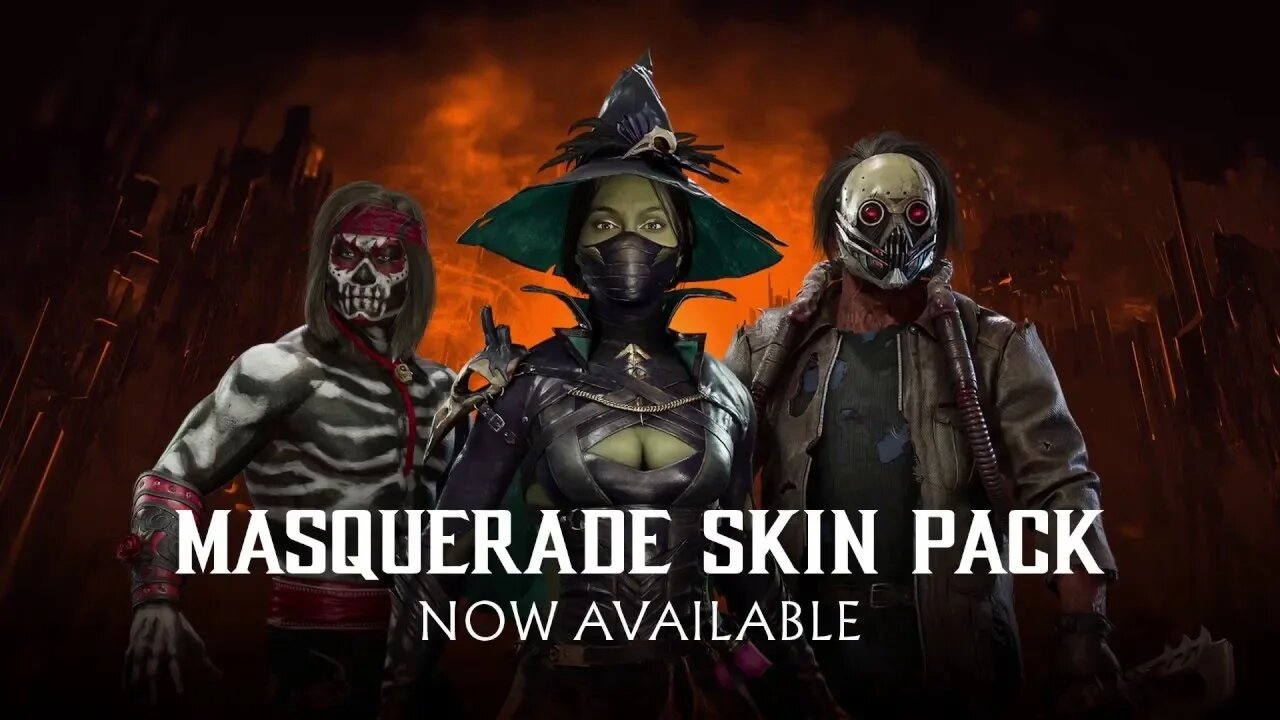 Mortal Kombat 11 - Masquerade Skin Pack Reveal Trailer