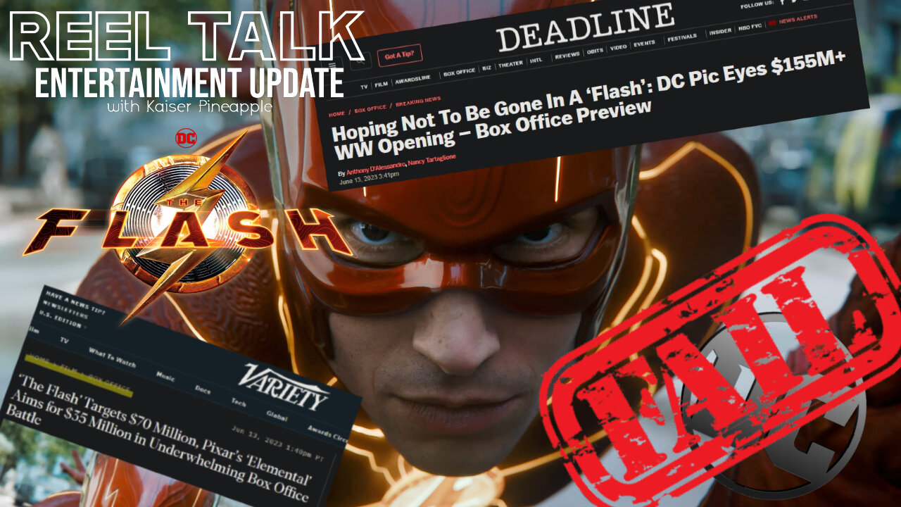 "The Flash" UNDERWHELMING opening predicted for box office | Another DCEU Flop!