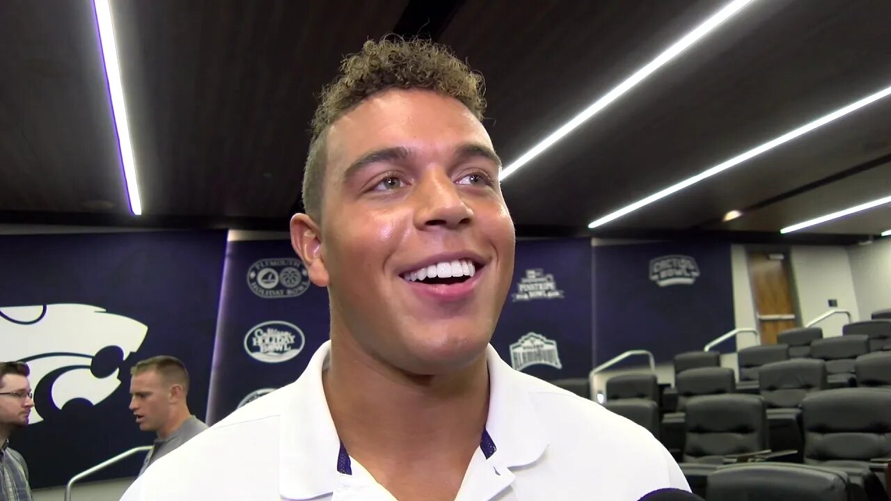 Kansas State Football | Denzel Goolsby Interview | August 27, 2019
