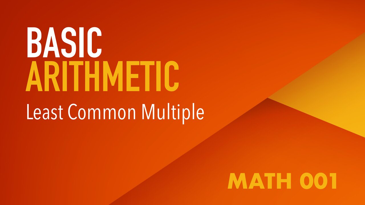 Least Common Multiple (LCM) (Explained in Spanish)