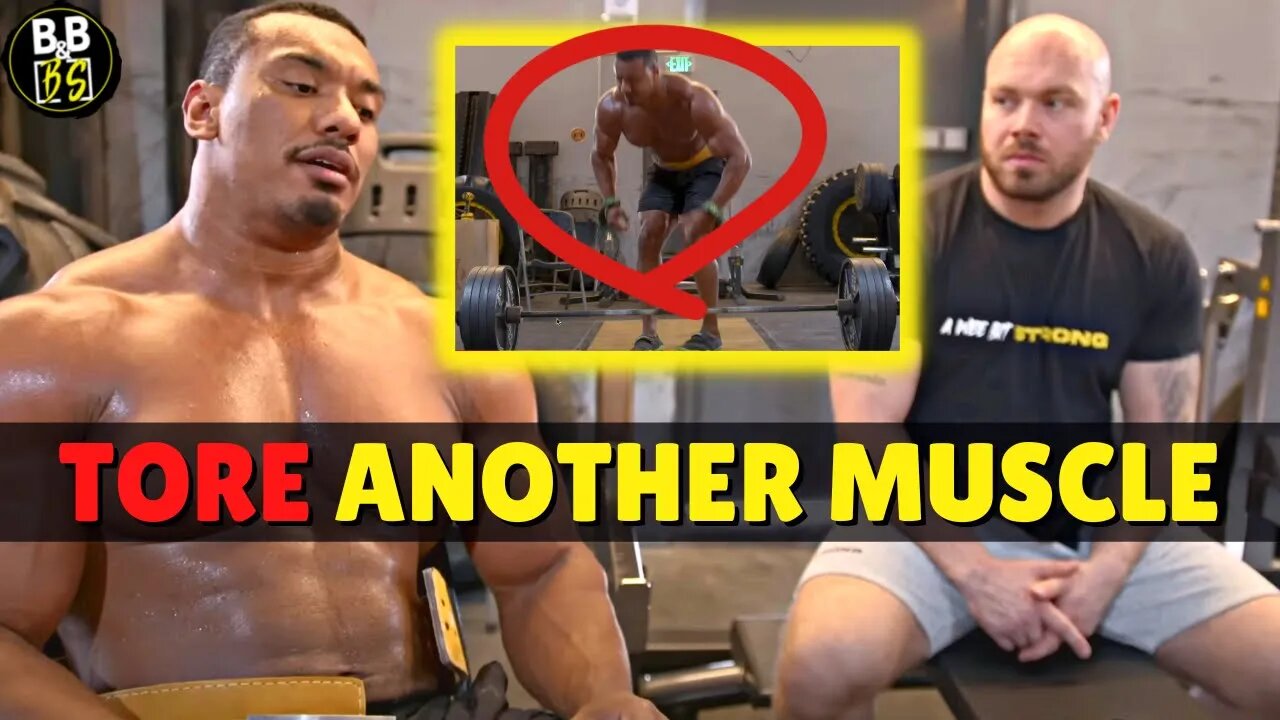 Larry Wheels Tears Muscle BAD!