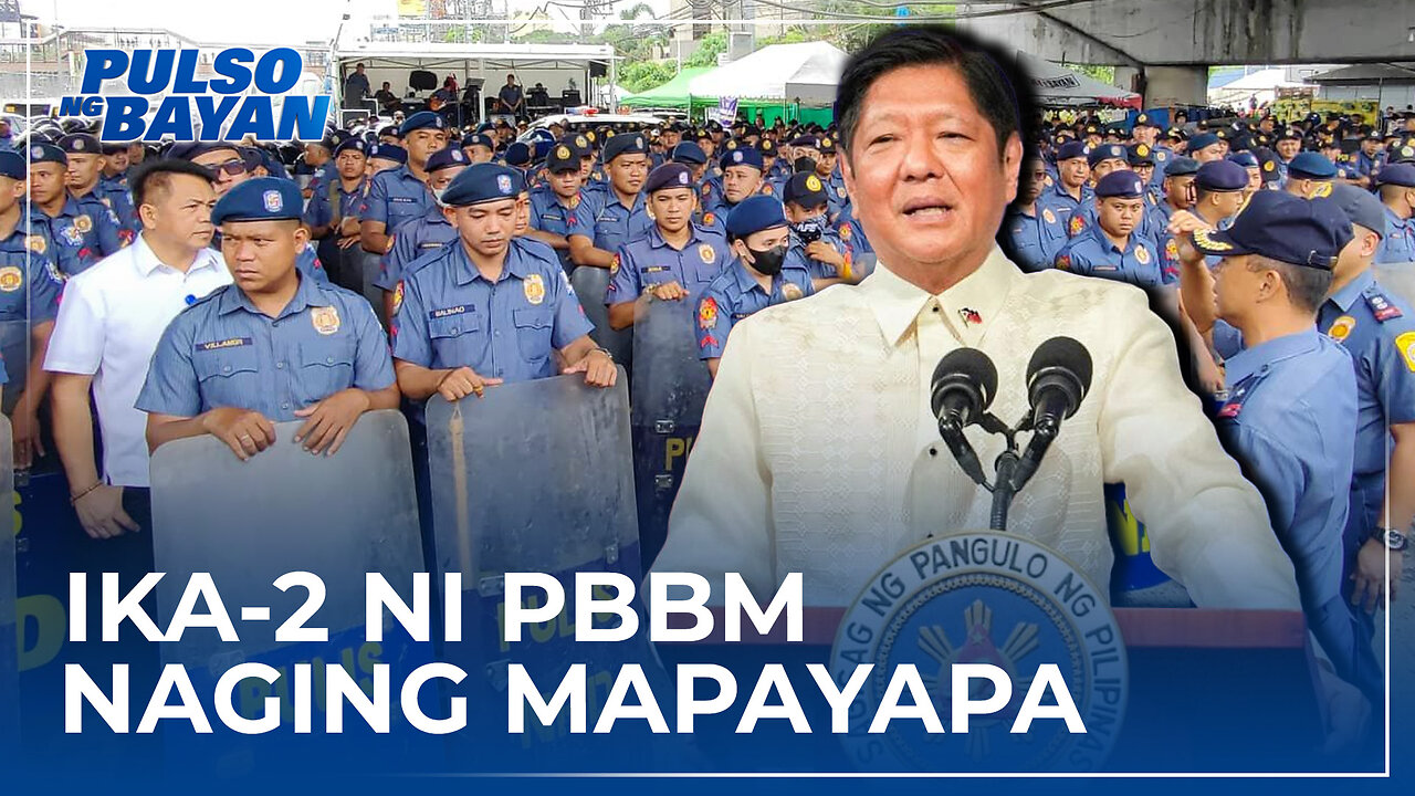 Ikalawang SONA ni PBBM, mapayapa ayon sa PNP