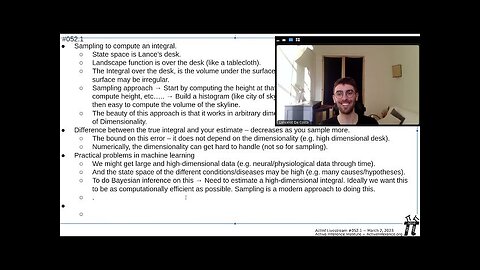 ActInf Livestream #052.1 ~ Geometric Methods for Sampling, Optimisation, Inference and Adaptive...