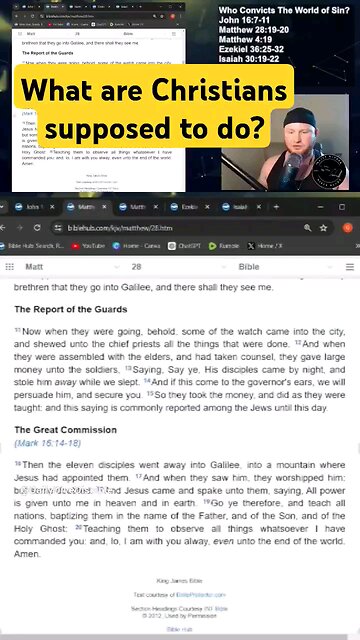 What are Christians supposed to be doing? #truth #spirituality #shorts #god #faith #podcast #bible