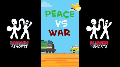 Peace vs War Satirical Short Video