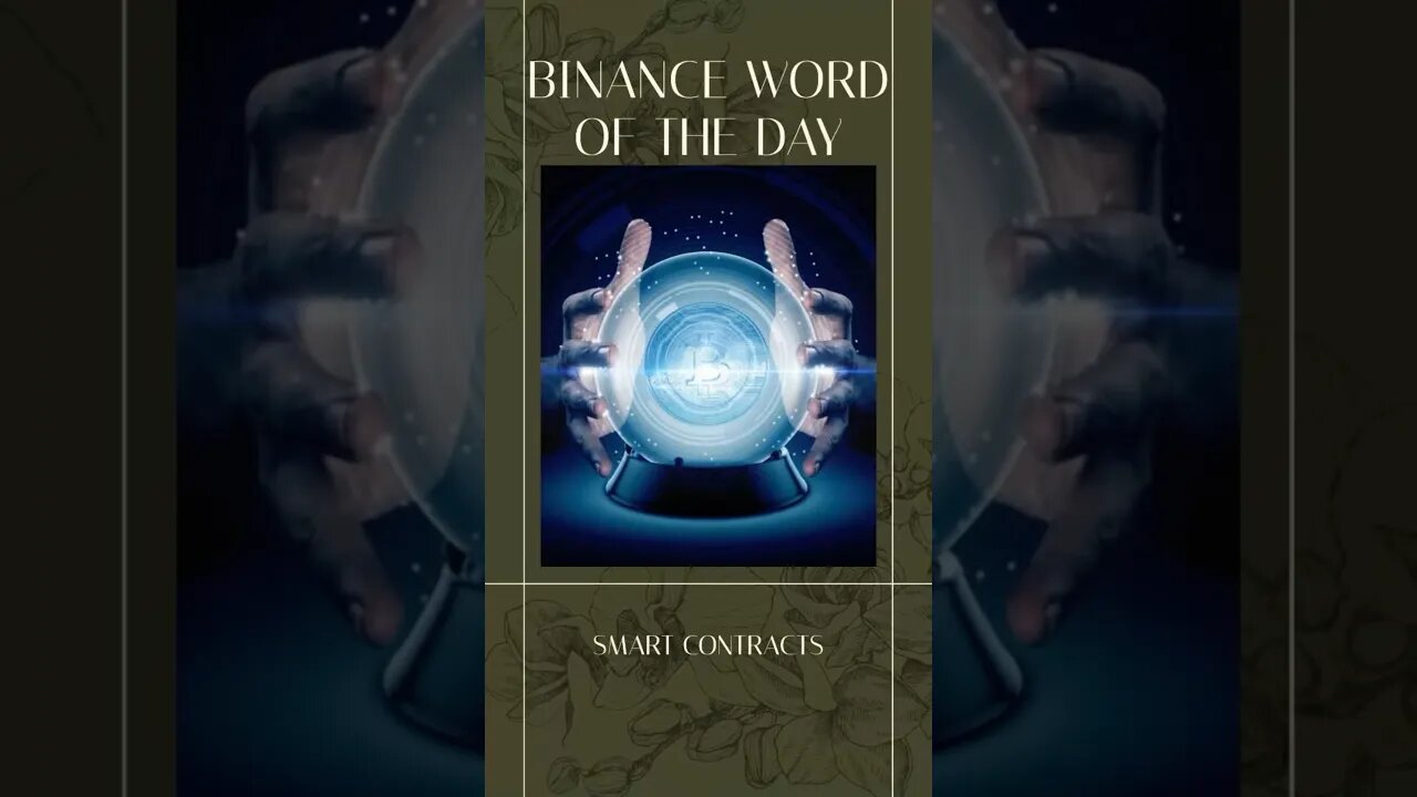 Binance Word of the Day: Smart Contracts, Answers for July 25, 2023 #shorts #binance #smartcontracts