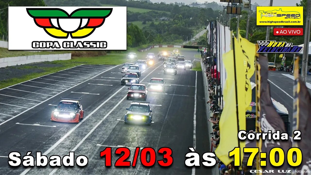 COPA CLASSIC RS | Corrida 2 - 1ª Etapa 2022 | Ao Vivo