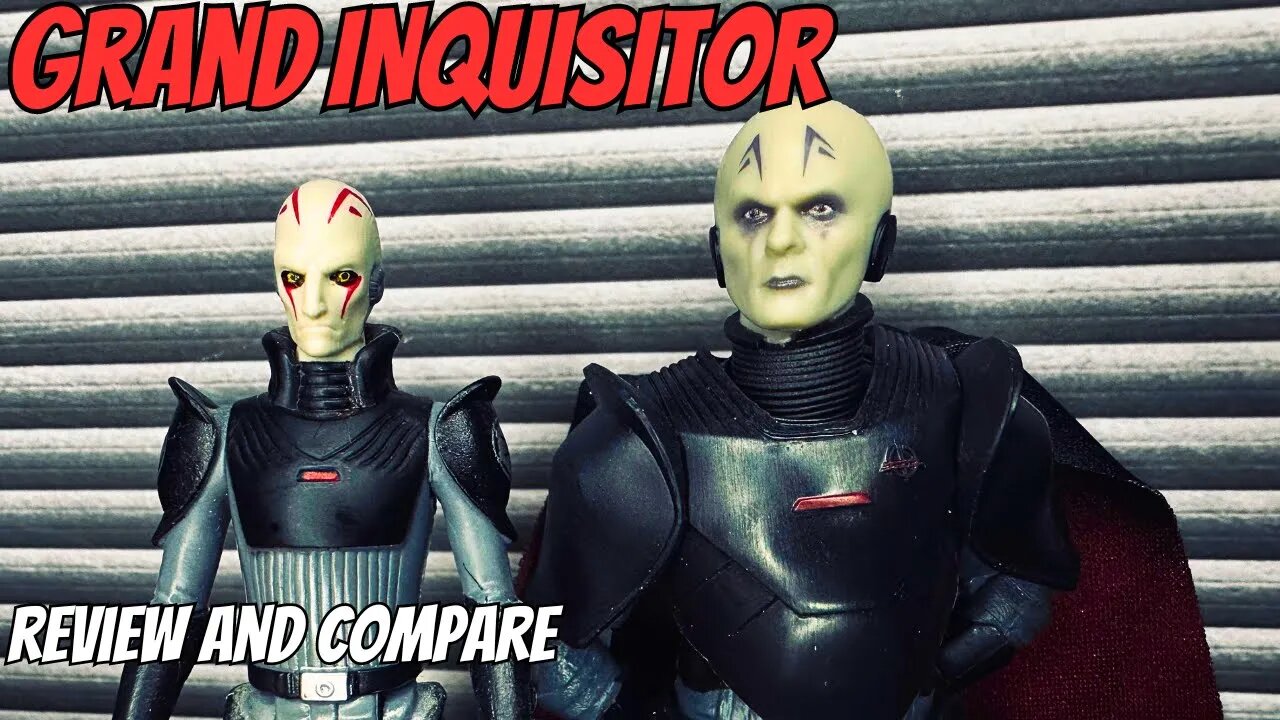 Black Series GRAND INQUISITOR (Obi-Wan Kenobi) Action Figure Review And Compare