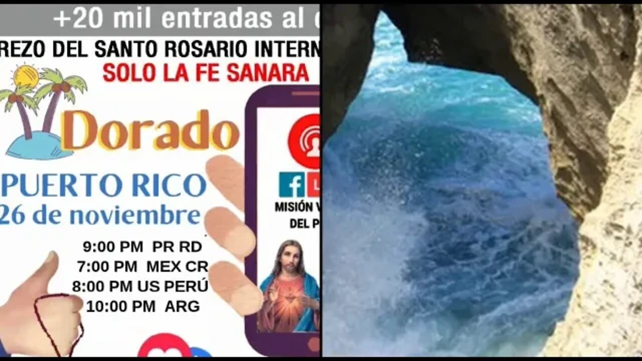 Dorado, Pto.Rico reza hoy 26 el Sto.Rosario Internacional