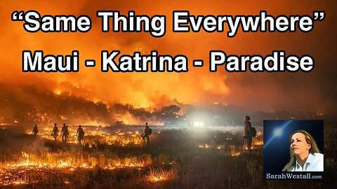 ON THE GROUND: "SAME PATTERN OVER AND OVER" - MAUI, KATRINA, PARADISE, ETC. W/ REINETTE SENUM (1OF2)