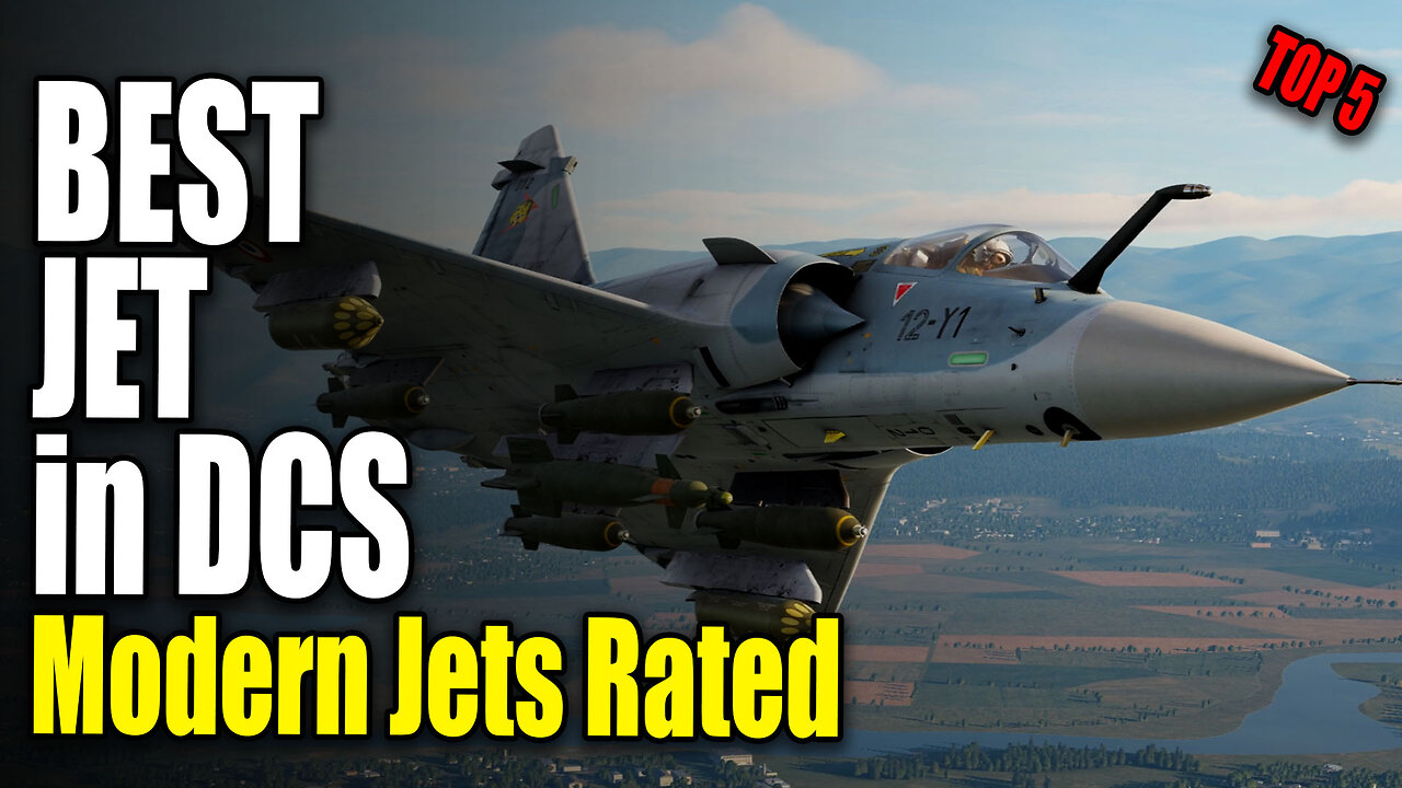 DCS WORLD - Top 5 Jets - Best fighter