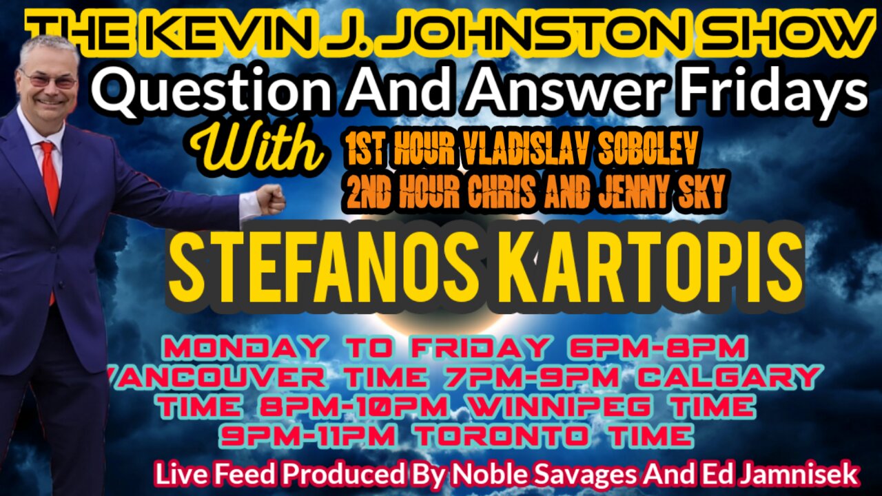 The Kevin J. Johnston Show Question and Answer Friday