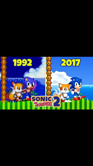 Evolução do Sonic 2 #shorts