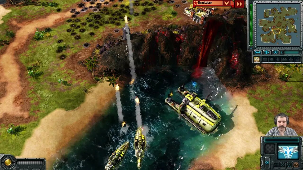 Bashley, Dimon, UoWN vs ReadyPlayer1, A&F, DutchArmy123 || Red Alert 3