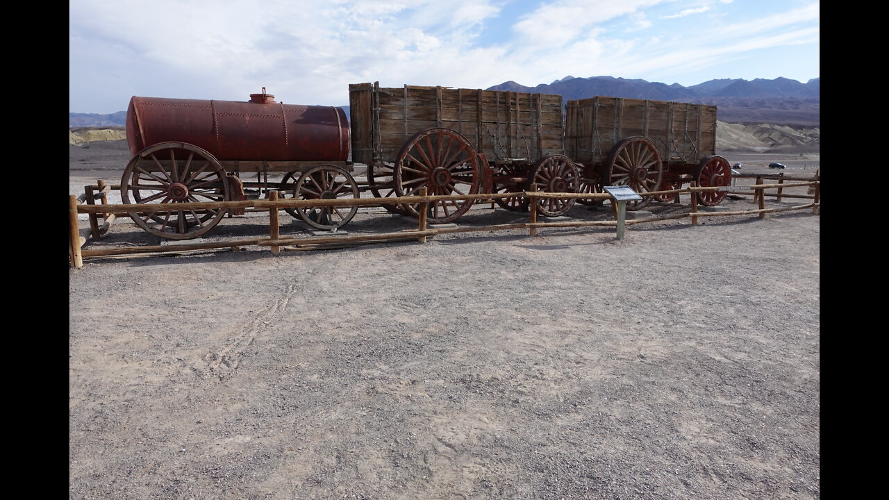 4K Death Valley National Park - Touring the Harmony Borax Works