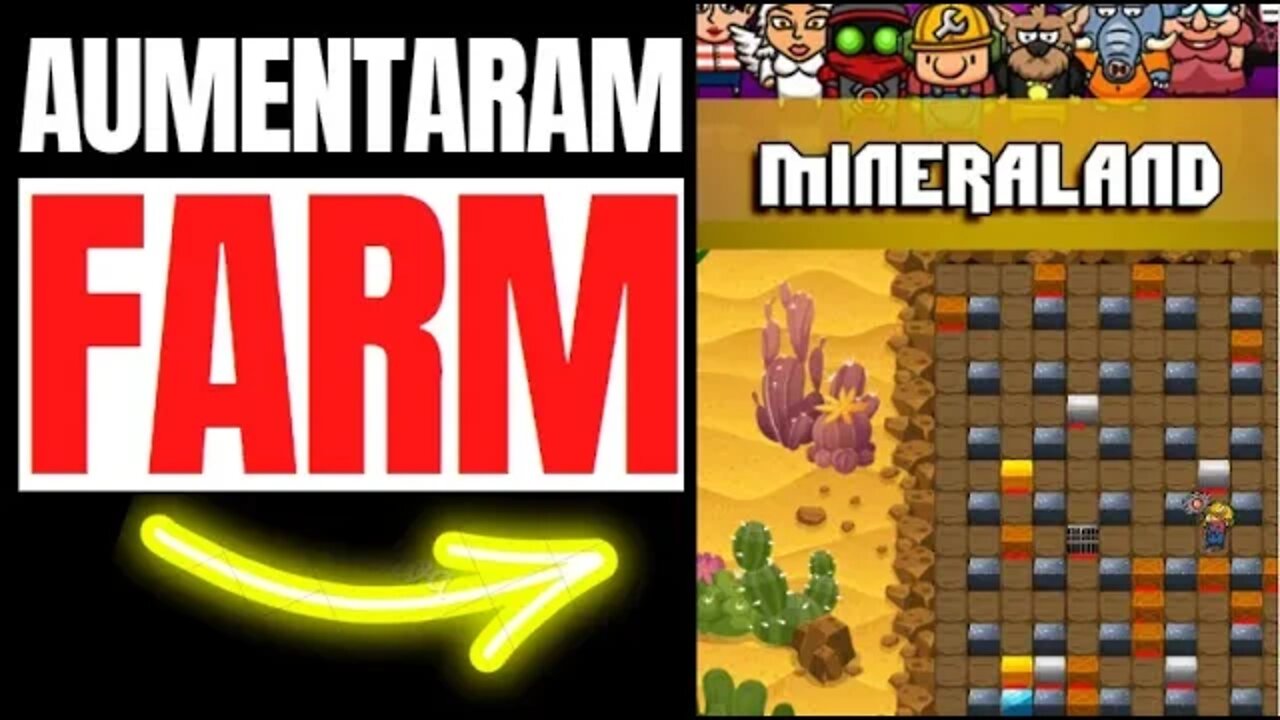 MINERALAND FARM AUMENTADO ROI MAIS RAPIDO