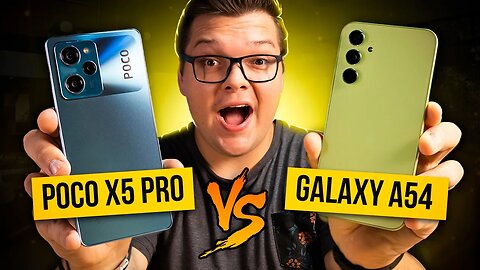 Comparei Tudo! POCO X5 PRO 5G vs Galaxy A54 5G | Qual é a MELHOR OPÇÃO?