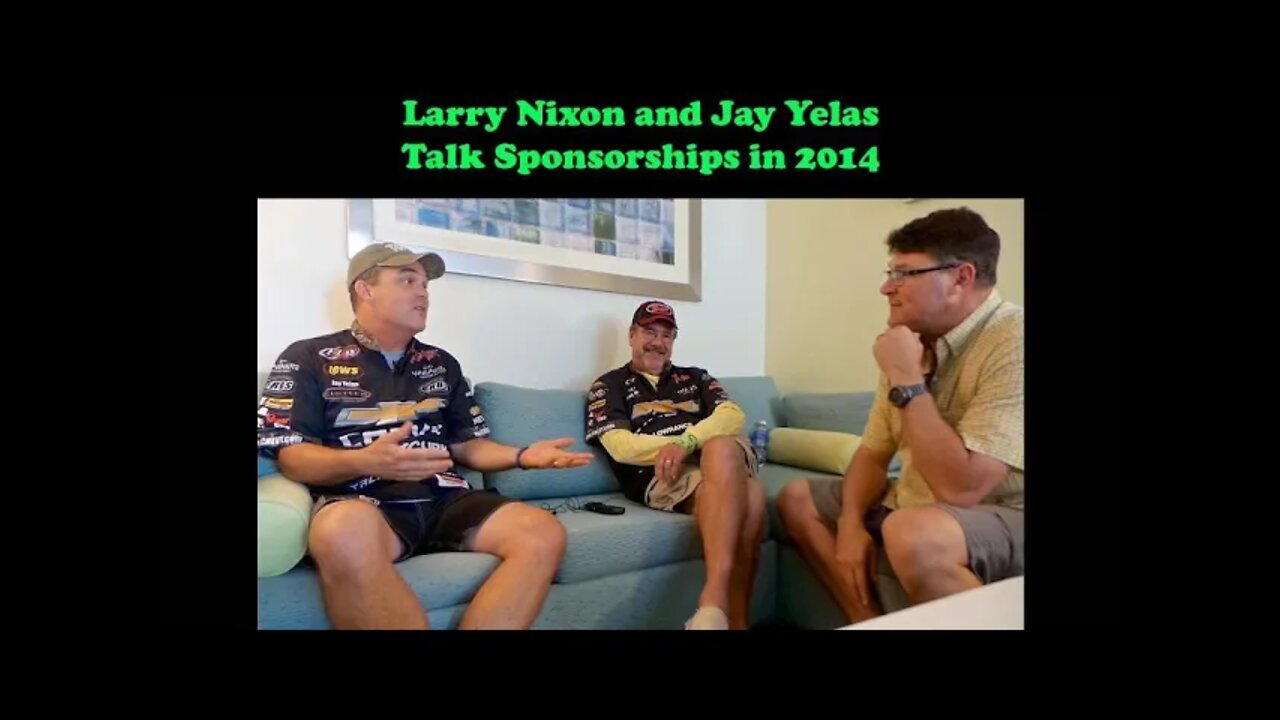 Larry Nixon and Jay Yelas talk Sponsorships at the 2014 FLW Cup