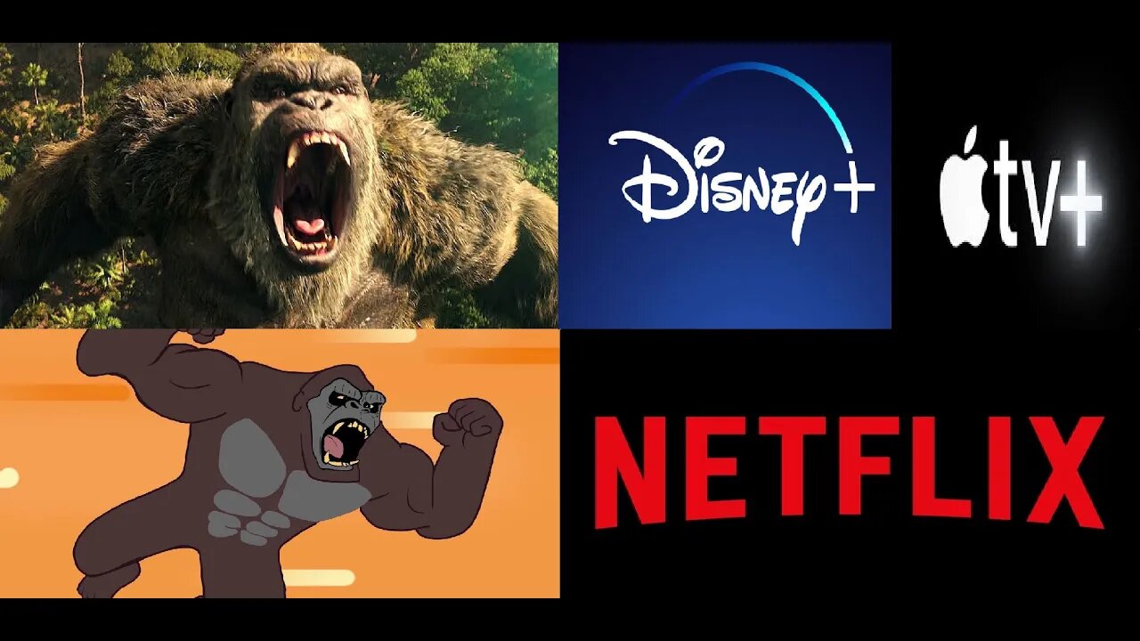 King Kong-Mania with A King Kong Series on Disney+ AppleTV+ and Netflix