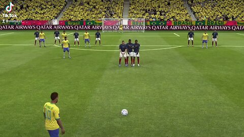 GOLAÇO DE FALTA COM O NEYMAR NO FIFA MOBILE