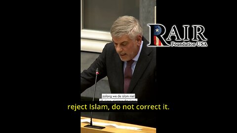 Belgian Politician Stuns Parliament: ‘Antisemitism is a Fundamental Principle of Islam,’ Slams Leaders for Importing Jew-Hatred