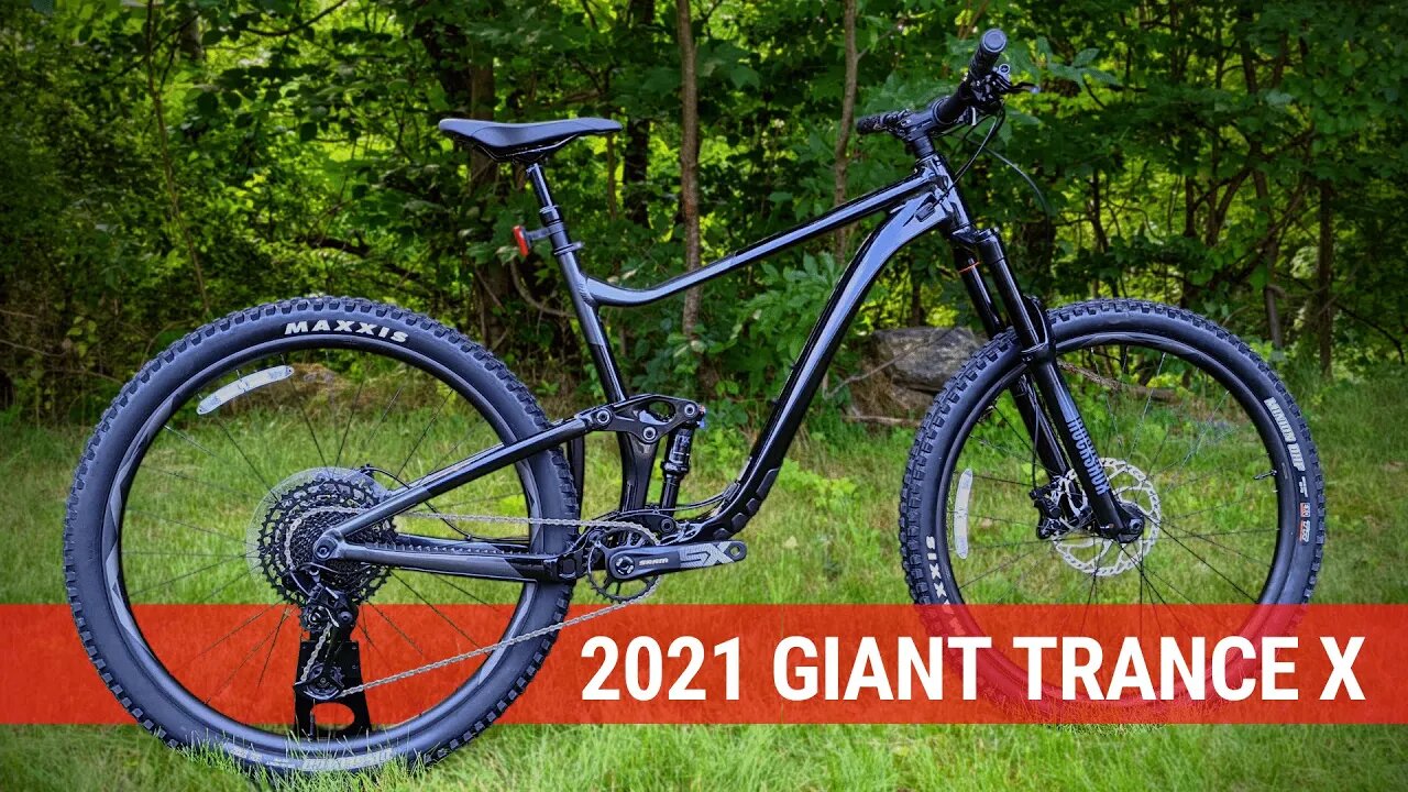 2021 Giant Trance X All Mountain Bike Feature Review and Weight