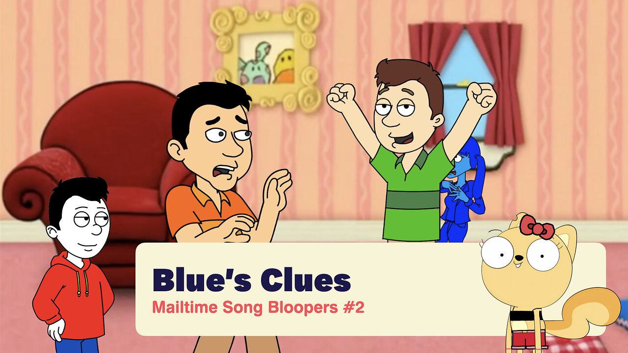 Blue's Clues Mailtime Song Bloopers #2 | Amy Chatterley