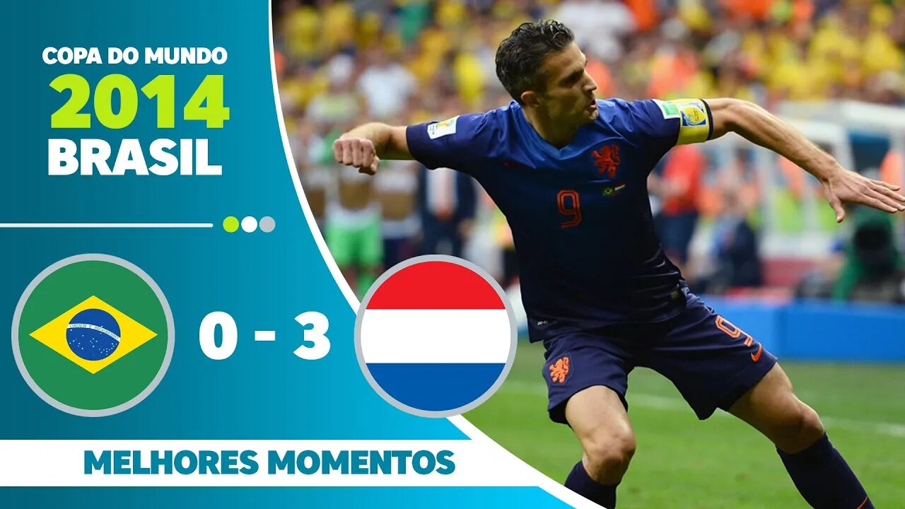 Brasil 0 x 3 Holanda - O DIA EM QUE A HOLANDA ATROPELOU O BRASIL NA COPA DO MUNDO COM DIREITO A OLÉ