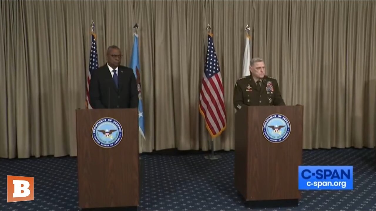 MOMENTS AGO: U.S. Military News Conference in Germany…