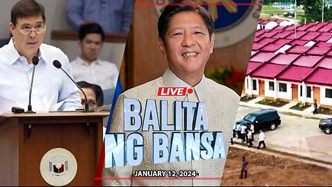 LIVE: Balita ng Bansa |January 12, 2024