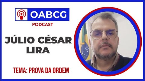 Júlio César Lira - Prova da Ordem #OABCG 149