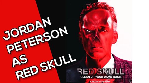 Far Left Activist Makes Jordan Peterson The Red Skull in Captain America