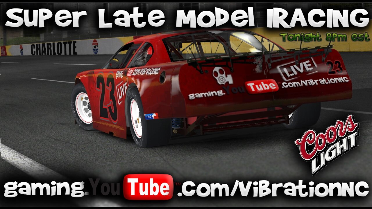 Super Late Models 75 lap Racing #Iracing Beer Music