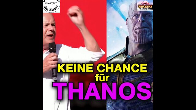 Thanos vs. Scholz - Infinitysteine gesucht! (Snicklink Re-Upload)