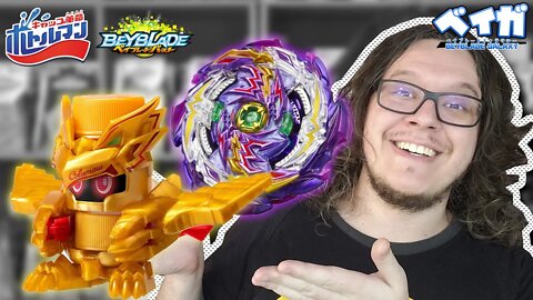 Colamaru DOURADO e JET WYVERN! Novidades de #Bottleman e #Beyblade!