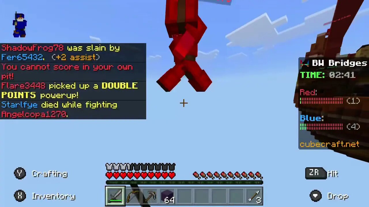 Quick Attack on Bridges Cubecraft