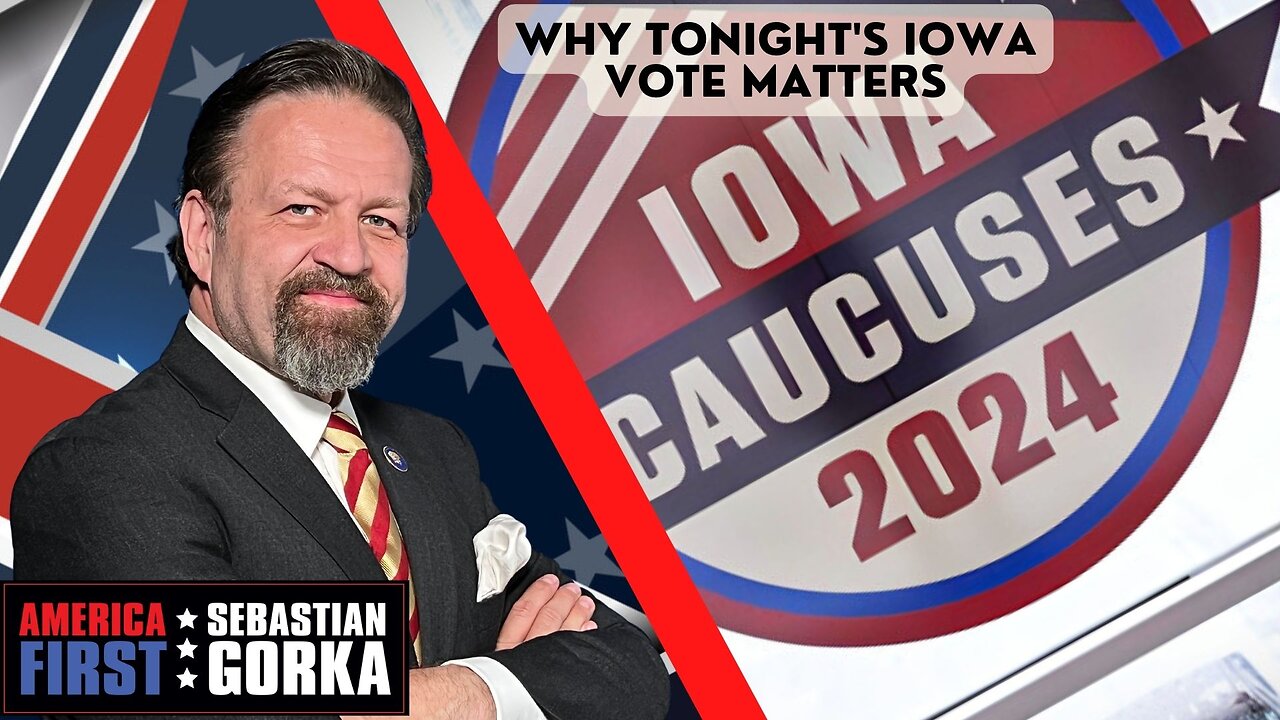 Why tonight's Iowa vote matters. Sean Spicer with Sebastian Gorka on AMERICA First