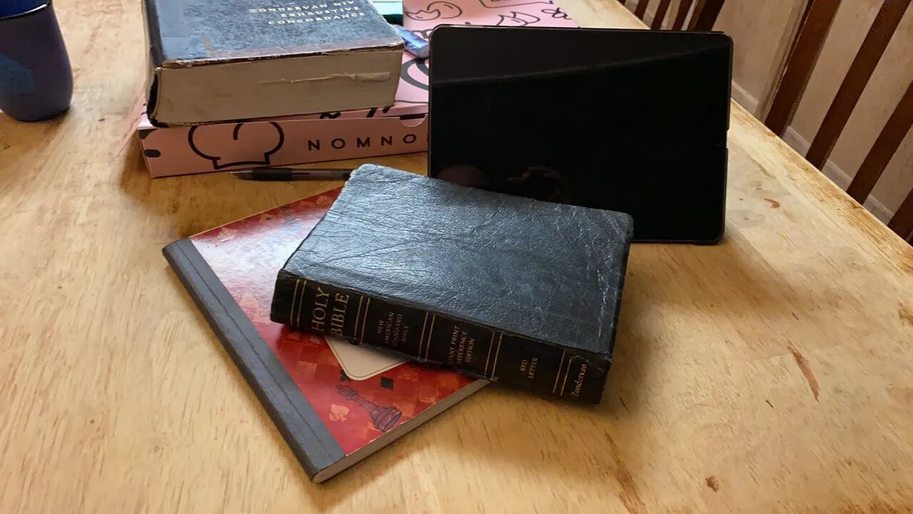 Bible Study: Be still and know..